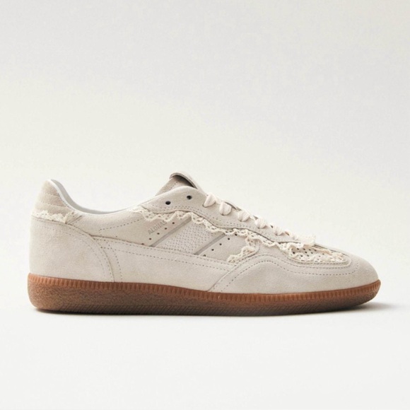 ALOHAS Cream Lace-Up Sneakers - Picture 2 of 8